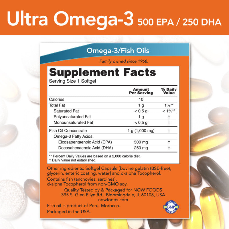 Ultra Omega-3 90sg by Now