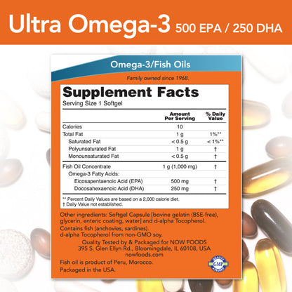 Ultra Omega-3 90sg by Now
