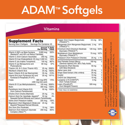 Adam Multivitamin 90sg by Now