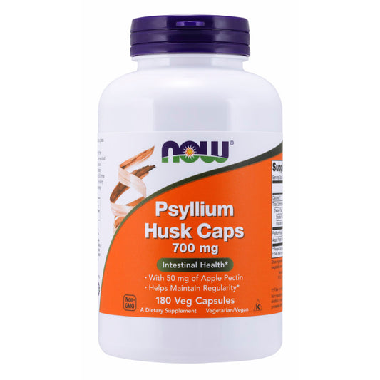 Psyllium Husk 700mg 180VegCaps by Now