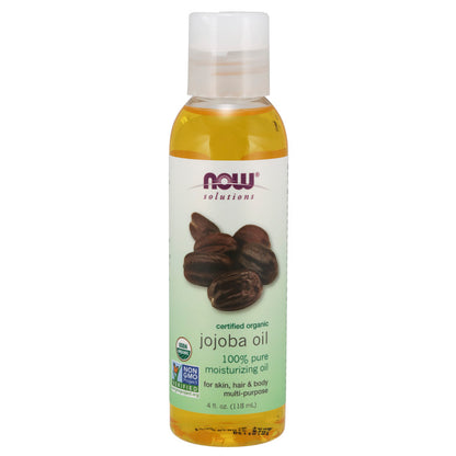 Jojoba Oil Organic 4oz by Now