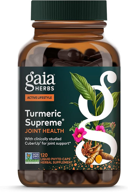 Turmeric Supreme Joint Health Liquid Capsules by Gaia Herbs