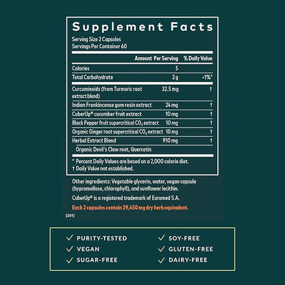 Turmeric Supreme Joint Health Liquid Capsules by Gaia Herbs