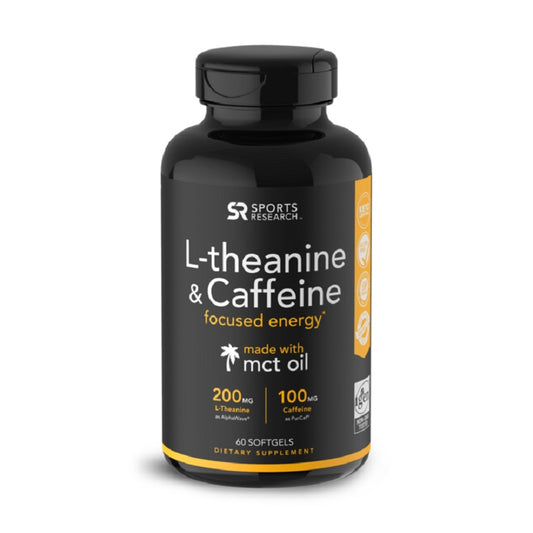 L-Theanine & Caffeine 60sg by Sports Research