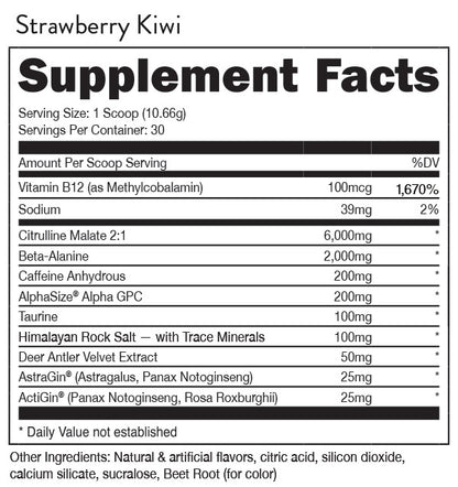 Bucked Up Strawberry Kiwi by DAS Labs