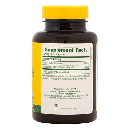 Acidophilus 1 Billion Culture Capsules by Nature's Plus