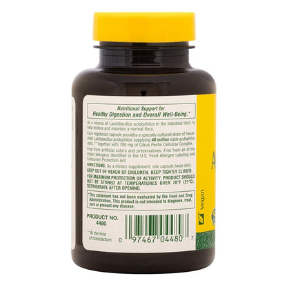 Acidophilus 1 Billion Culture Capsules by Nature's Plus
