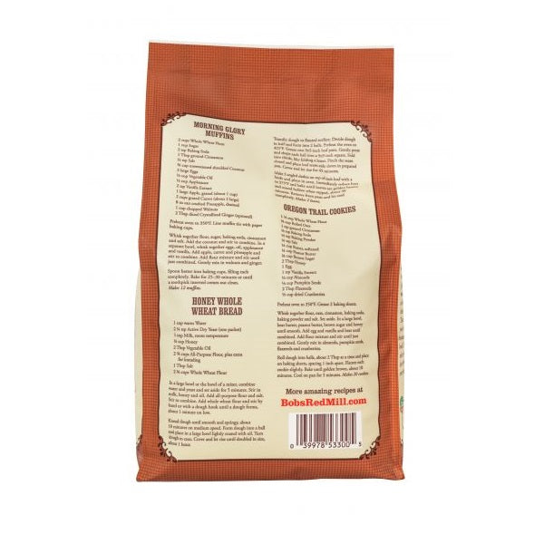 Whole Wheat Flour 5lb by Bob's Red Mill