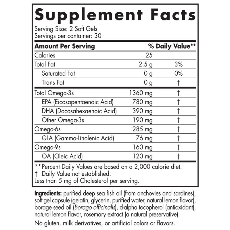 Complete Omega Xtra 60sg by Nordic Naturals