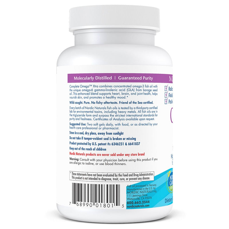 Complete Omega Xtra 60sg by Nordic Naturals