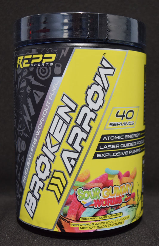 Broken Arrow Preworkout Sour Gummy 30 Serving
