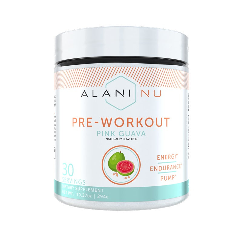 Pre-Workout Pink Guava by Alani Nu