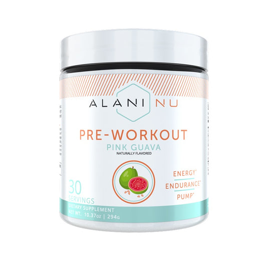 Pre-Workout Pink Guava by Alani Nu