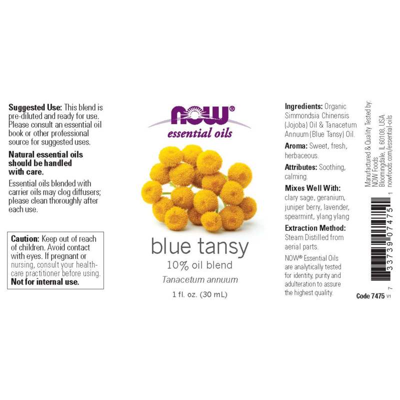 Blue Tansy Oil Blend 1oz by Now