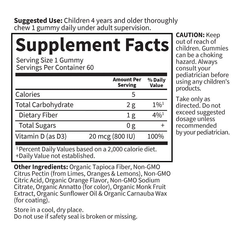 Kids Vitamin D3 Gummies by Garden of Life