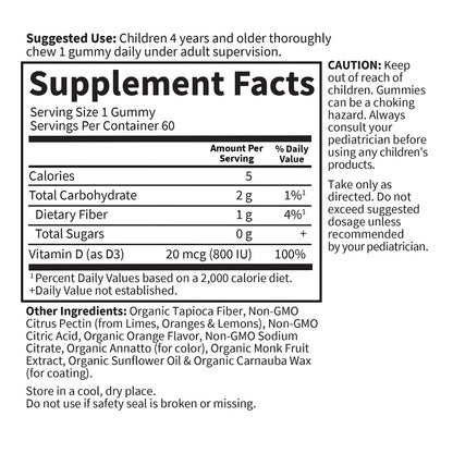 Kids Vitamin D3 Gummies by Garden of Life