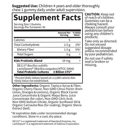 Kids Probiotic Gummies Cherry by Garden of Life