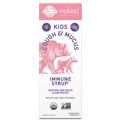 Kids Cough & Mucus Immune Syrup by Garden of Life