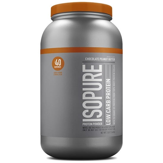 Isopure Chocolate Peanut Butter 3lb by Nature's Best