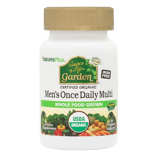 Source of Life Garden Men's OD Multi 30tabs by NaturesPlus