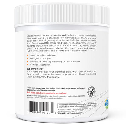 Kids Multi 120 Gummies by Nordic Naturals