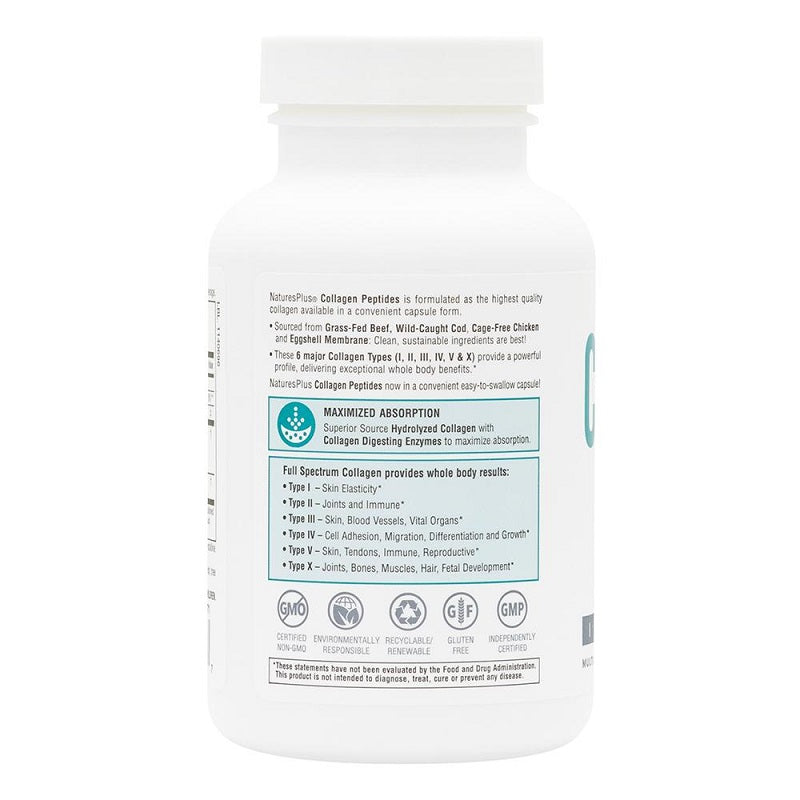 Collagen Peptides Capsules by NaturesPlus
