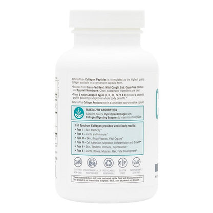 Collagen Peptides Capsules by NaturesPlus