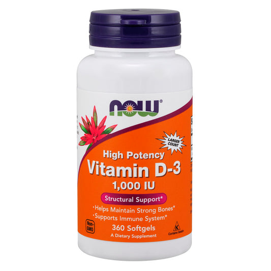Vitamin D-3 1,000 IU 360sg
