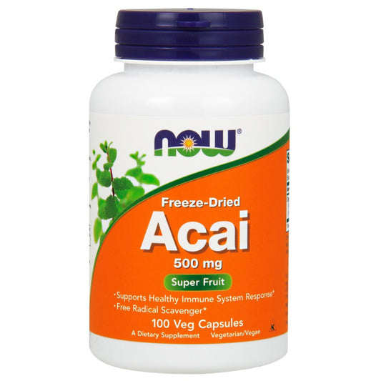 Acai 500mg 100VegCaps by Now