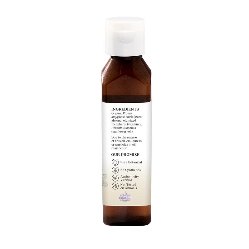Almond Oil Sweet Organic 4oz by Aura Cacia
