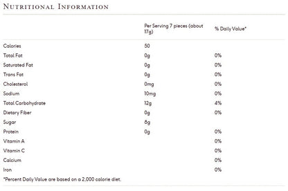 Gin Gins Spice Drops Sweet Ginger by The Ginger People