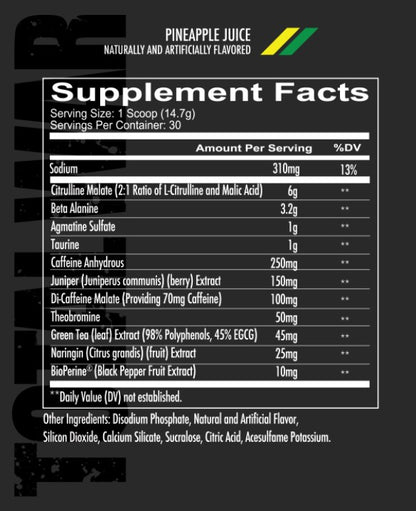 Total War Pineapple Juice by Redcon1