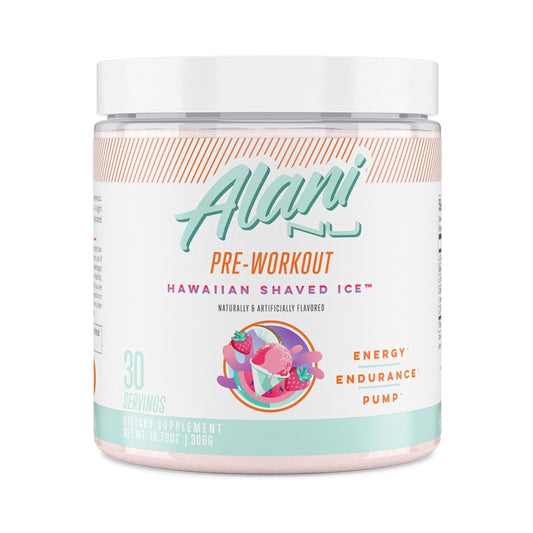 Pre-Workout Hawaiian Shaved Ice by Alani Nu
