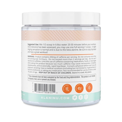 Pre-Workout Arctic White by Alani Nu