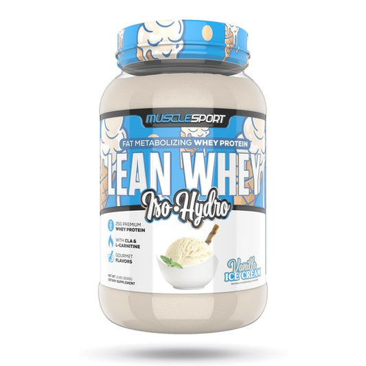Lean Whey Vanilla Ice Cream by MuscleSport