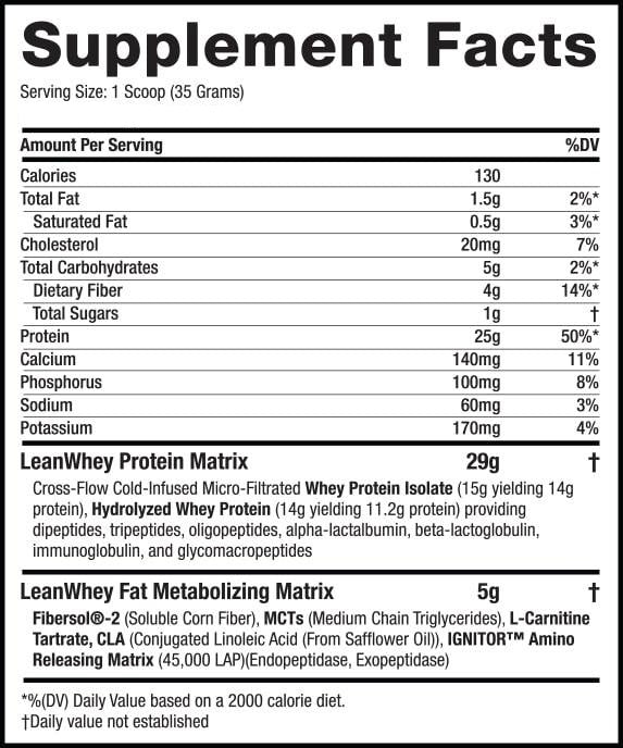 Lean Whey Vanilla Ice Cream by MuscleSport