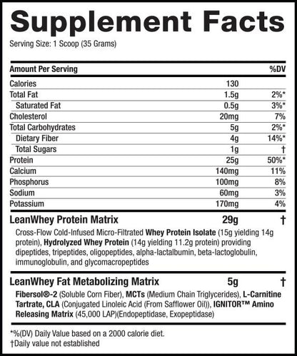 Lean Whey Vanilla Ice Cream by MuscleSport