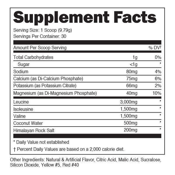 Original BCAA 2:1:1 Peach Ring by DAS Labs