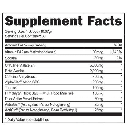 Bucked Up Miami by DAS Labs