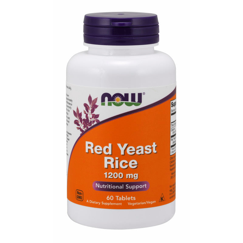 Red Yeast Rice 1,200mg 60tabs by Now