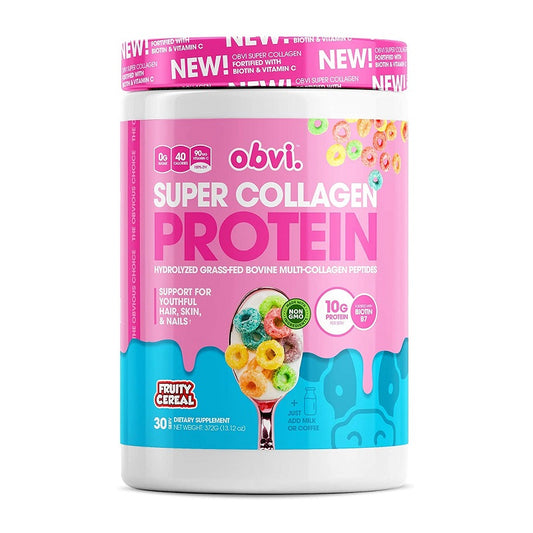 Super Collagen Protein Fruity Cereal by Obvi