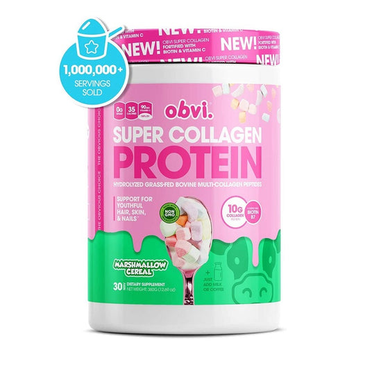 Super Collagen Protein Marshmallow Cereal by Obvi