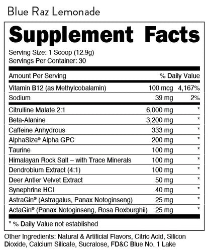 Woke AF Blue Raz Lemonade by DAS Labs