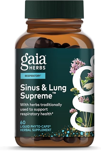 Sinus And Lung Supreme Liquid Caps by Gaia Herbs