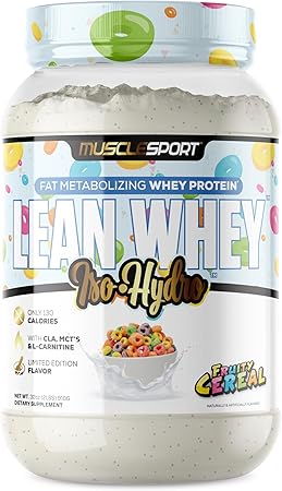 Lean Whey Protein Fruity Cereal by Muscle Sport