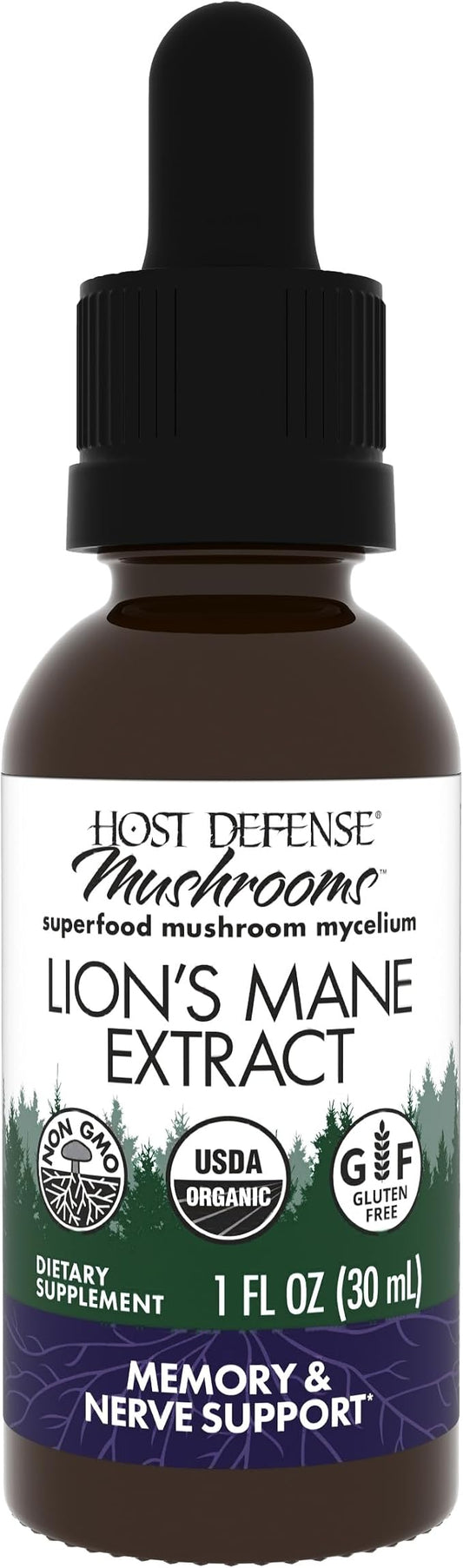 Lion's Mane Extract Liquid by Host Defense
