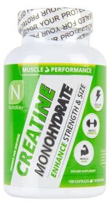 Creatine Monohydrate Capsules by Nutrakey