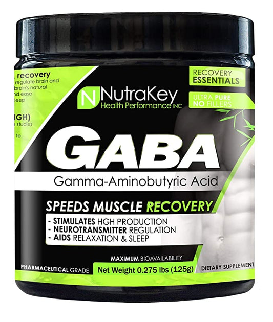 Nutrakey GABA Powder 125g Unflavored