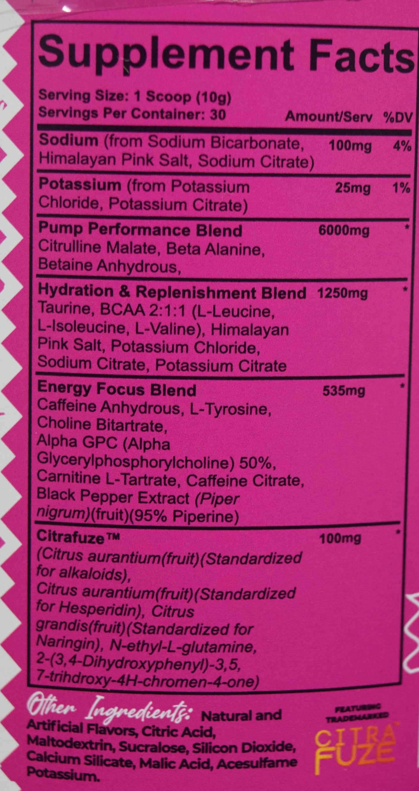 Raze Preworkout South Beach 30svg