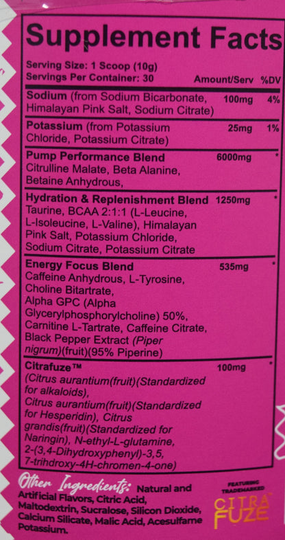 Raze Preworkout South Beach 30svg